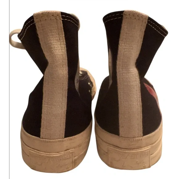 Converse Comme des Garcons Mid Shoes Sneakers Women's 8/Men’s 6 - Picture 5 of 10